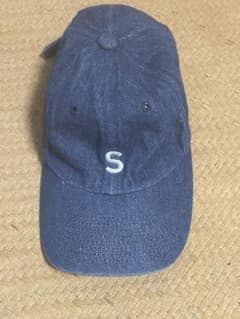 ネイビー Sロゴ ベースボールキャップ サイズ55-67cm - メルカリ
