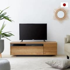 LOWYA テレビ台 幅120 デロンテ 木目調 シャビーナチュラル - メルカリ