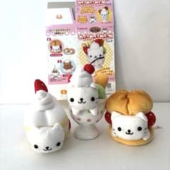 当時物　にゃんにゃんにゃんこ　パフェ　ぬいぐるみ　マスコット　サンエックス　食玩 当時物 にゃんにゃんにゃんこ パフェ ぬいぐるみ マスコット