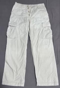 希少OLD Stussy カーゴパンツ 28 アイボリー - メルカリ