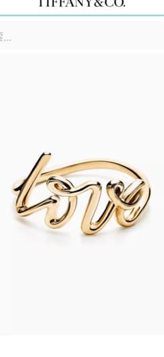 Tiffany & Co. LOVEリング K18ゴールドUS7.5（16号） Tiffany & Co. LOVEリング K18ゴールドUS7.5（16号） - メルカリ
