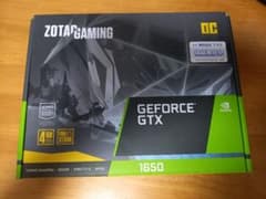 ZOTAC GeForce GTX1650 4GBのサムネイル