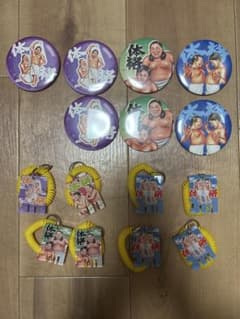 体格ブラザーズ　バッジとキーホルダーセットのサムネイル