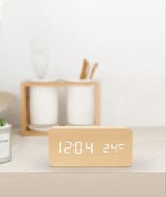 デジタルLED時計 温度表示付きのサムネイル