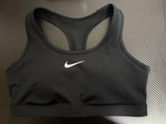 NIKE Swoosh Dri-FIT スポーツブラ ブラック Lサイズのサムネイル