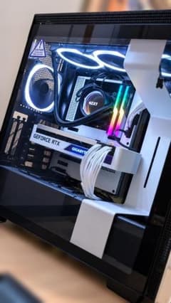 ゲーミングPC i7-10700KF RTX3070 32GB NZXT水冷のサムネイル