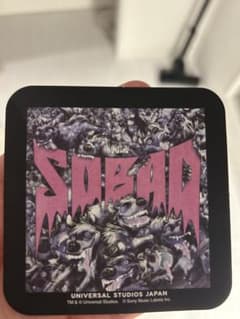 usj King Gnu SOBAD コースター ユニバーサルスタジオジャパンのサムネイル