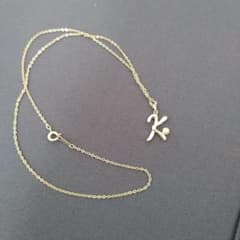 Tasaki パール イニシャルK ネックレスのサムネイル