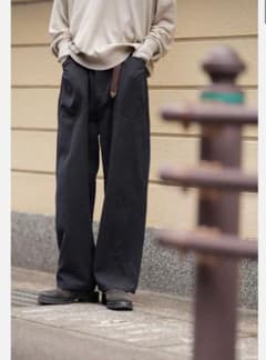 タグつき】 25ss CHINO TROUSERドゥルンBLK 黒 - メルカリ
