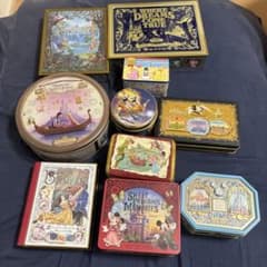 【バラ売り可】東京ディズニーリゾート お菓子 空き缶 10点セットのサムネイル