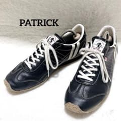 PATRICK PAMIR パトリック パミール レザースニーカー 黒 41 - メルカリ