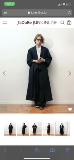 MB×ADAM ET ROPE 浴衣コート 新品未使用のサムネイル