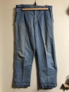 60s 1960年代　チェコ　ワークパンツ　ボロのサムネイル