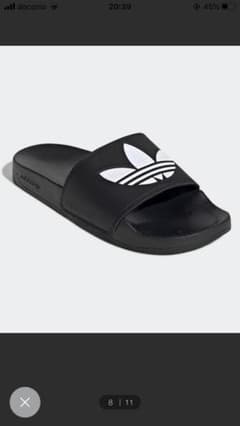 adidas originals サンダル  ブラック　26.5 タイズさん専用のサムネイル