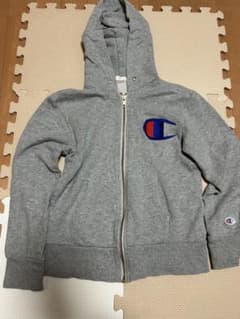 Champion グレー パーカー フード付きのサムネイル