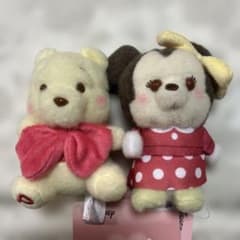 ディズニーキャラクター ミルキーボア 大きなリボンマスコット　2個セットのサムネイル
