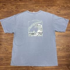 90s USA製　パタゴニア　patagonia 波柄　北斎　Tシャツ　フェード 90s USA製 パタゴニア patagonia 波柄 北斎 Tシャツ フェード - メルカリ