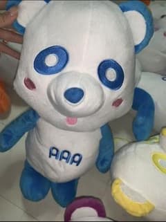 えーパンダ AAA BIGぬいぐるみ 青黄緑のサムネイル
