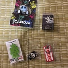 SCANDAL キーホルダー 5点セットのサムネイル
