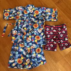 アンパンマン浴衣とショートパンツセット 100cmとミッキー水着100 セットのサムネイル
