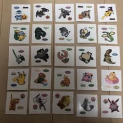 ポケモンパンシール ポケモンシール デコキャラシールのサムネイル
