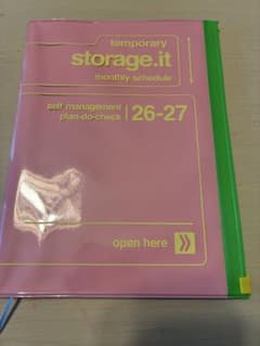 storage.it 26-27 マンスリー スケジュール帳のサムネイル