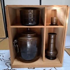 茶道具 秀峯 皆具 唐金 美品 古美術 骨董品 - メルカリ