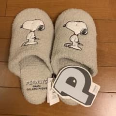 ジェラートピケ　SNOOPYスリッパのサムネイル