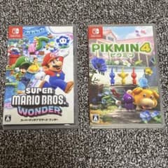 Nintendo Switch スーパーマリオブラザーズ ワンダー　ピクミン4