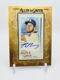 2020 Topps Allen Ginter 直筆サイン マックス・マンシー - メルカリ