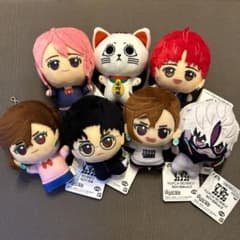 【タグ付き】ダンダダン ちびぐるみ オカルン モモ 邪視 ぬいぐるみ まとめ売り