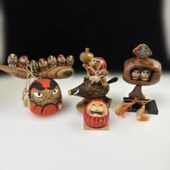 達磨 郷土玩具 民芸品 置物 縁起物のサムネイル