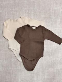 【a.c様専用】monbebe  リブロンパース  sのサムネイル