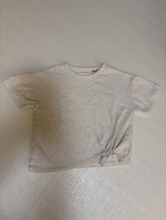 ZARA クリーム色 ドット柄 Tシャツ 4歳用のサムネイル