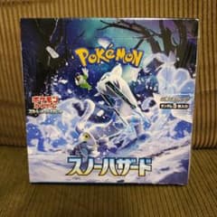 ポケモンカードゲーム スノーハザード 未開封BOX シュリンク付き②