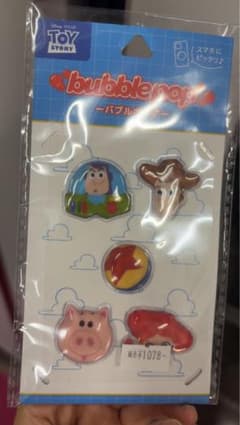 ◎ * 님 토이 스토리 버블 팝 스티커 세트