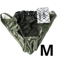 トリコットショーツM 　　モスグリーン 　　パンティー