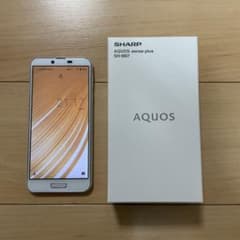 再値下げ AQUOS sense plus ホワイト 32 GB SIMフリーのサムネイル