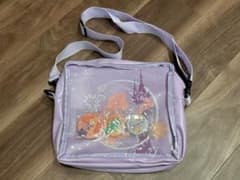 【新品】ディズニープリンセス　プレミアム缶バッチ付ショルダーバッグ　ラプンツェル