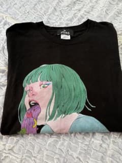 PEDRO この世はヘドがでるほど不条理で溢れているTシャツ　Mのサムネイル