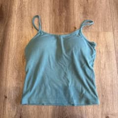 Green Crossback Camisole F
