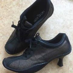 MICHEL KLEIN ヒールスニーカー 24 ブラック ブラウンのサムネイル