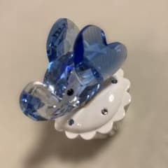 SWAROVSKI クリスタル ゾウ 置物 小物入れのサムネイル