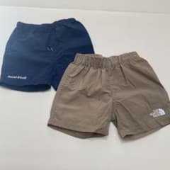 mont-bell & THE NORTH FACE 半ズボン 2枚セットのサムネイル