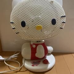 タ*ロ様 リボン　無　ハローキティデザインの18cm扇風機、3段階風量調整可能。のサムネイル