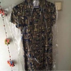 紺色シャツワンピ 値下げしました！のサムネイル