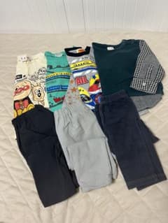 Boris様専用ベビー90サイズ　春秋服　7点セット　男の子　まとめ売りのサムネイル