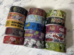 スヌーピー★マスキングテープ 15個セットのサムネイル