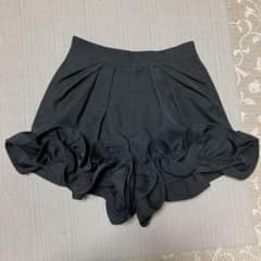値下げ！美品⭐︎STYLEMIXER⭐︎フリルヘムショートパンツ グレー