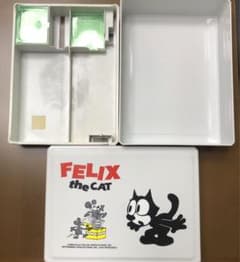 昭和初期 道具箱★ふた無し★レトロ ヴィンテージ★メルカリ便発送 昭和 裁縫道具 裁縫箱のみ FELIX the cat - メルカリ